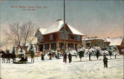 Snow Scene, Jan. 6th, 1907 Snow Scene, Jan. 6th, 1907