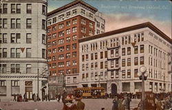 Fourteenth and Broadway Postcard