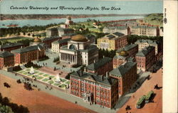 Columbia University and Morningside Hights Postcard