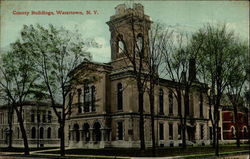 County Buildings Watertown, NY Postcard Postcard