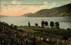 Granger's Point and Whaleback, Canandaigua Lake South Bristol, NY Postcard Postcard