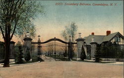 Sonnenberg Entrance Canandaigua, NY Postcard Postcard