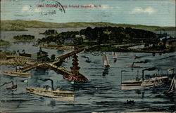 Glen Island, Long Island Sound Postcard