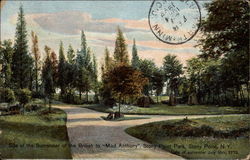Site of the Surrender of the British to "Mad Anthony", Stony Point Park Postcard