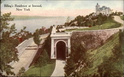 Billings Residence Inwood, NY Postcard Postcard