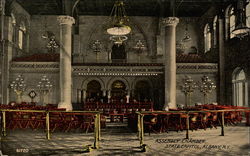 Assembley Chamber, State Capitol Albany, NY Postcard Postcard