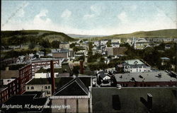 Birdseye View Looking North Postcard