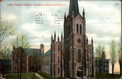 First Presbyterian Church Postcard