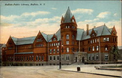 Buffalo Public Library Postcard