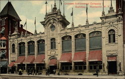 Genesee Amusement Company Building Postcard