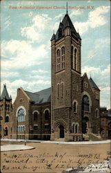 First Methodist Episcopal Church Rochester, NY Postcard Postcard
