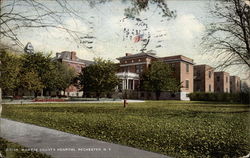 Monroe County Hospital Postcard