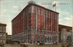 Seneca Hotel Rochester, NY Postcard Postcard
