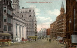 Four Corners Postcard