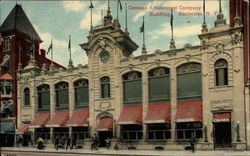 Genesee Amusement Company Building Postcard