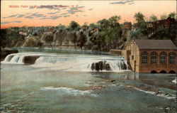 Middle Falls of the Genessee Postcard