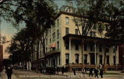 The Worden Hotel Postcard