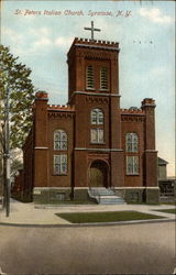 St. Peters Italian Church Postcard