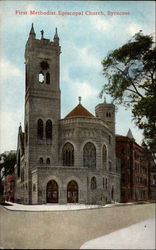 First Methodist Episcopal Church Syracuse, NY Postcard Postcard
