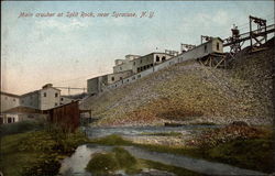 Main Crusher at Split Rock Syracuse, NY Postcard Postcard