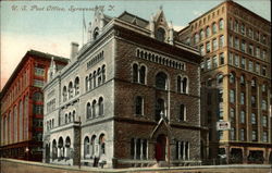 U. S. Post Office Syracuse, NY Postcard Postcard