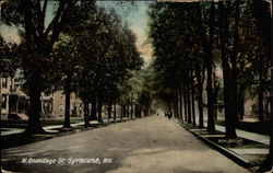 W. Onondage St Syracuse, NY Postcard Postcard