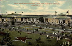 Dairy and Grange Buildings, New York State Fair Grounds Postcard