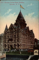 Syracuse Savings Bank Building Postcard