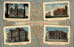 Syracuse University New York Postcard Postcard