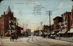 North Salina Street Postcard