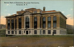 Bowne Hall of Chemistry, Syracuse University Postcard