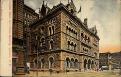 United States Government Building Postcard