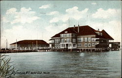 Yacht Club House Postcard