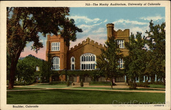 The Macky Auditorium, University of Colorado Boulder