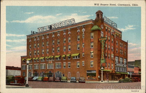 Will Rogers Hotel Claremore Oklahoma