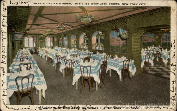 Zucca's Italian Garden New York