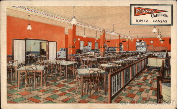 The Pennant Cafeteria Topeka Kansas