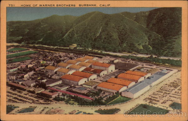 Home of Warner Brothers Burbank California