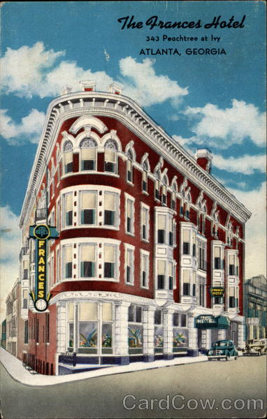 The Frances Hotel Atlanta Georgia
