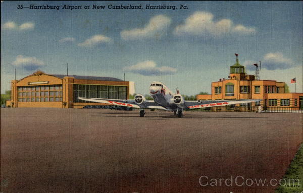 Harrisburg Airport at New Cumberland Pennsylvania