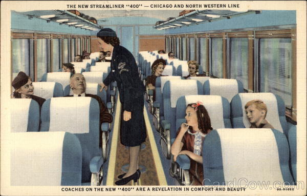 The New Streamliner 400 - Chicago and North Western Line