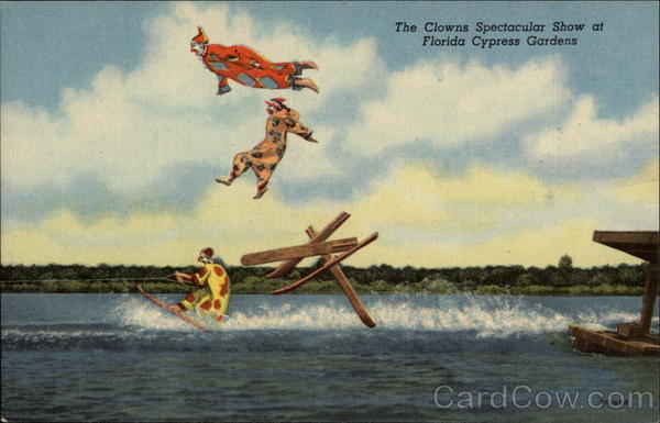 The Clowns Spectacular Show Cypress Gardens Florida