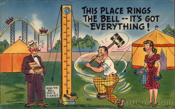 This Place Rings the Bell -- It's Got Everything! Comic, Funny