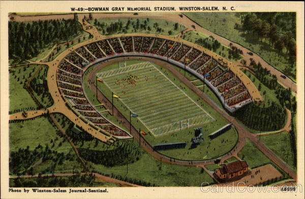 Bowman Gray Memorial Stadium Winston-Salem North Carolina