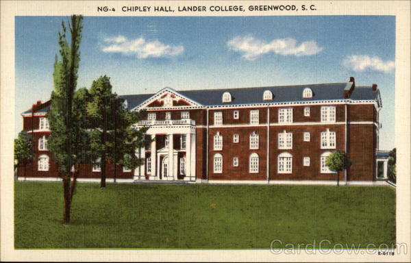 Chipley Hall, Lander College Greenwood South Carolina