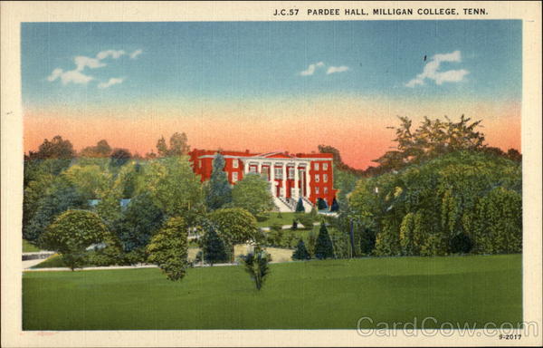 Pardee Hall, Milligan College Tennessee