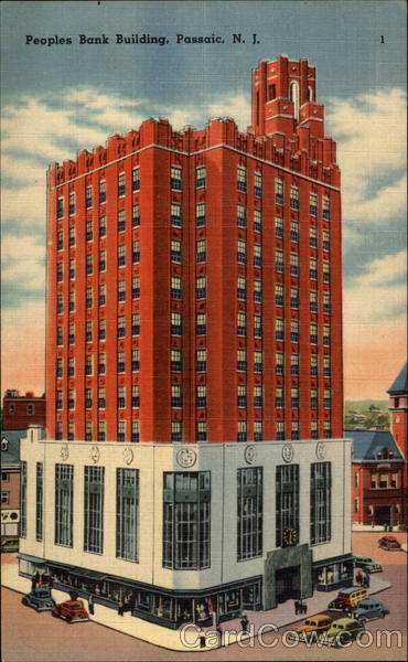 Peoples Bank Building Passaic New Jersey