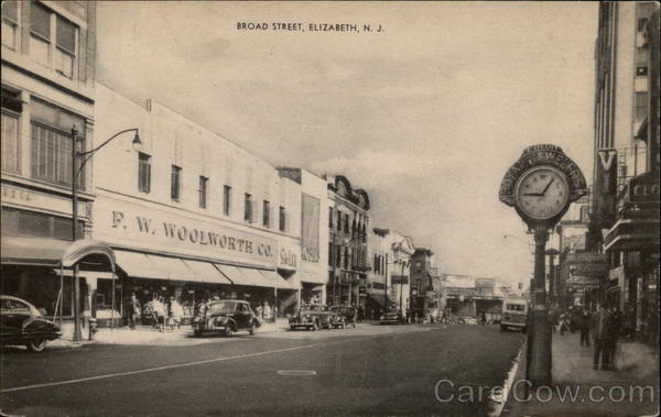 Broad Street Elizabeth New Jersey