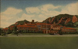 Men's Residence Hall, University of Colorado Boulder, CO Postcard Postcard