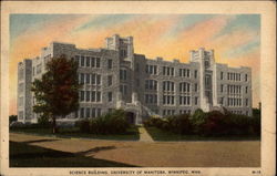 Science Building, University of Manitoba Winnipeg, MB Canada Postcard Postcard